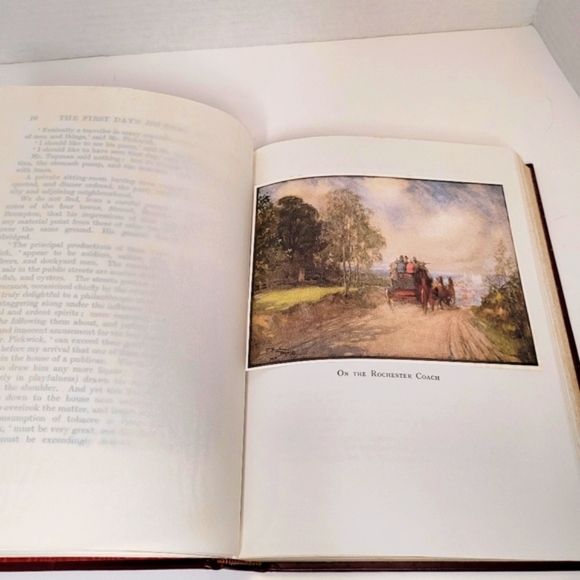 Mr. Pickwick Pages from The Pickwick Papers with Illustrations by Frank Reynolds - Picture 8 of 15